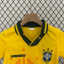 Kit Infantil Retro Seleção Brasileira 93-94