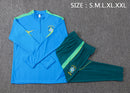 Conjunto de Treino de Inverno Brasil 2026/27 Azul e Verde