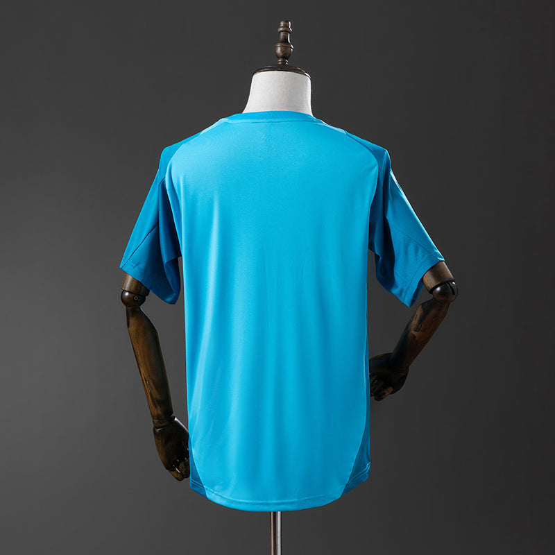 Camisa Torcedor Flamengo 25/26 Treino Comissão Adidas Feminina - Azul+Vermelho