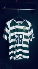 Camisa GG Retrô Sporting 2002 - C. Ronaldo - Primeiro Time no Profissional