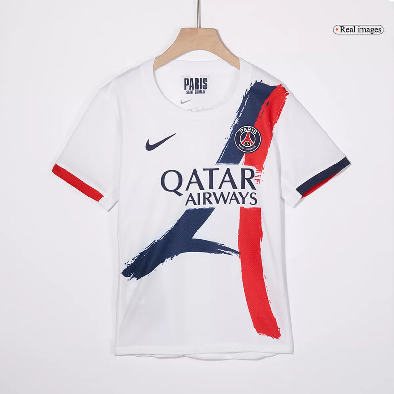 Kit Infantil PSG Away (Camisa + Shorts) 2024/25