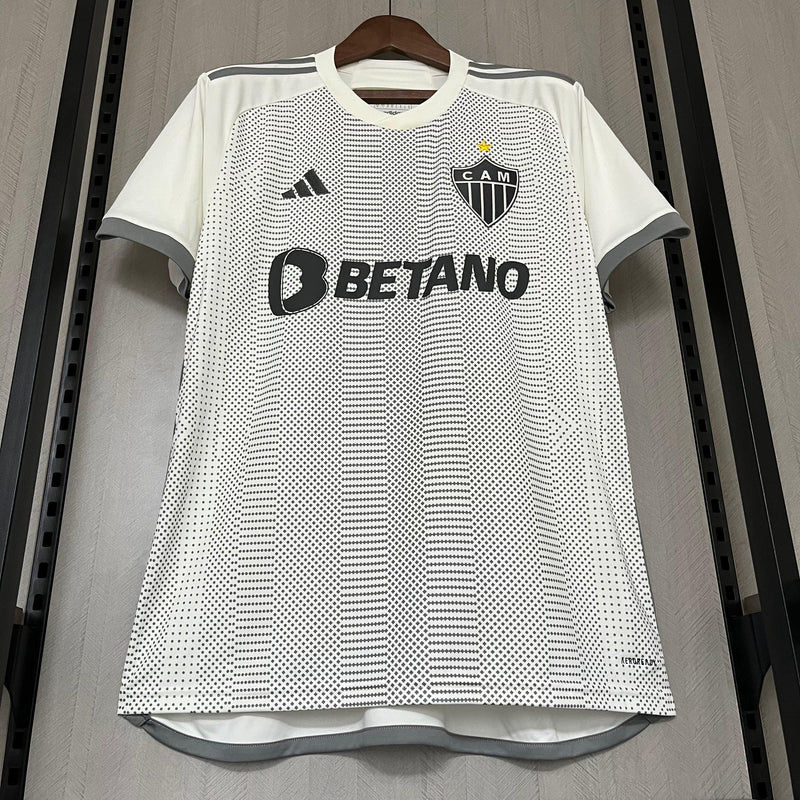 Camisa Atlético Mineiro 24/25 + Pacths Libertadores (Masculino)