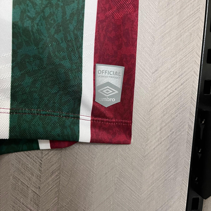 Camisa Fluminense 24/25 + Pacth Brasileirão (Masculino)