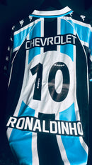 Camisa Grêmio 2000 Titular Ronaldinho Gaúcho Nº 10 Retrô