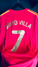 Camisa Espanha Euro 2008 David Villa 7 - AllTeams Imports