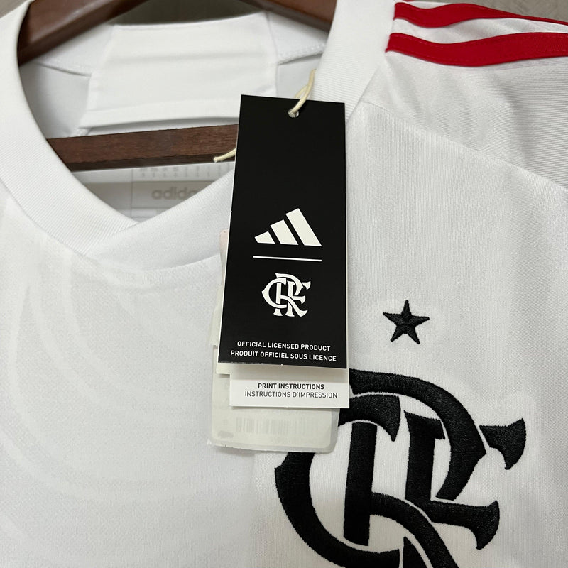 Camisa Flamengo II 24/25 + Pacth Campeão Brasileiro 2022