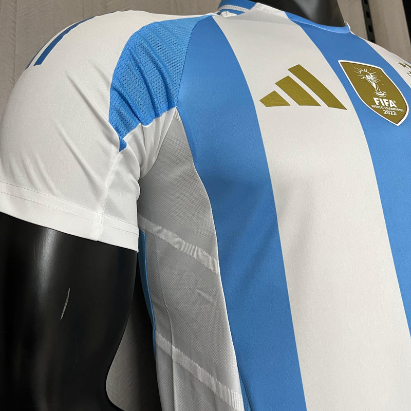 Camisa Player Seleção Argentina 24/25  (Masculino) + Pacth BRINDE