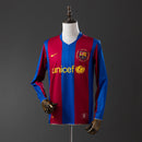 Camisa Barcelona 2007/08 - Manga Longa - Allteams Imports