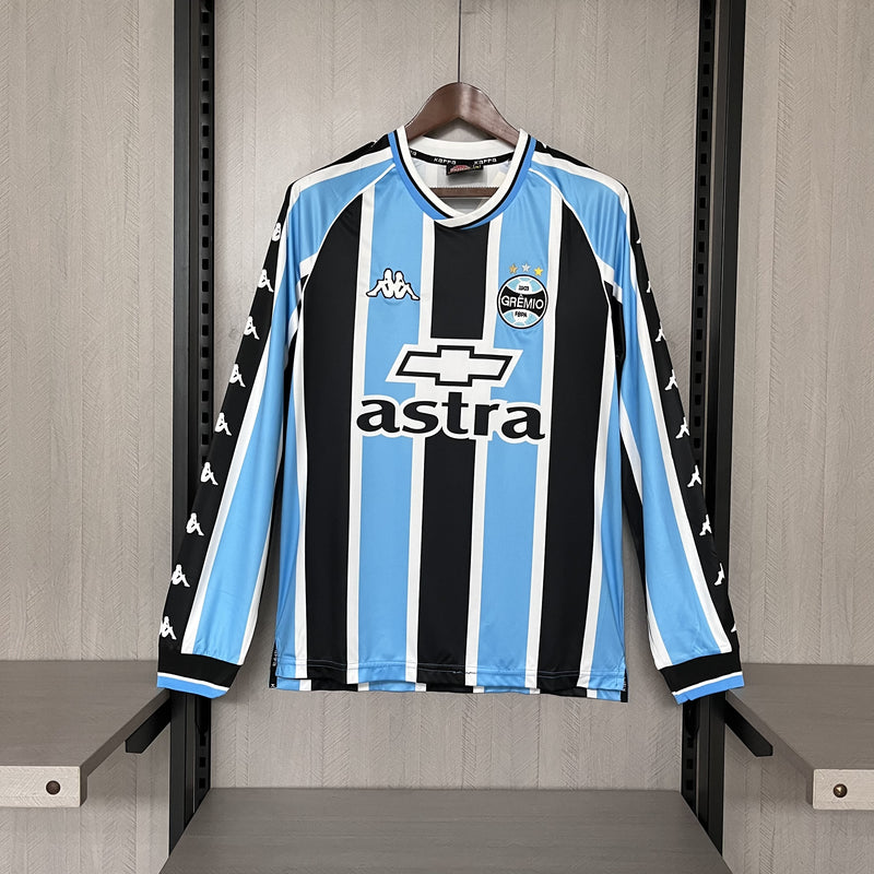 Camisa Retro Manga Longa Grêmio 2000/01