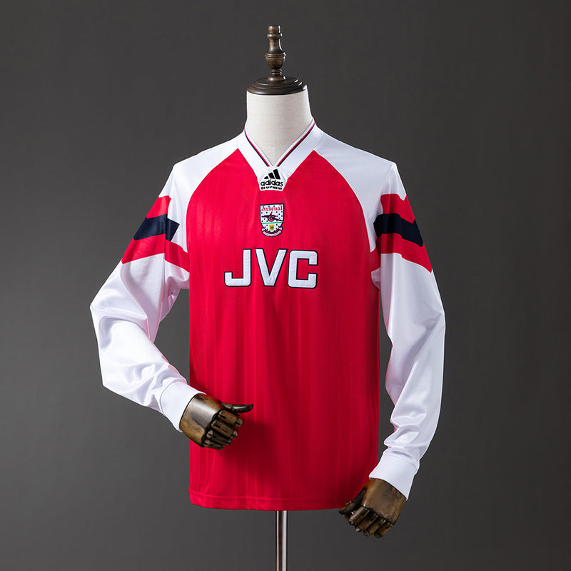 Camisa Arsenal Retro 1992 - Manga Longa - Allteams Imports