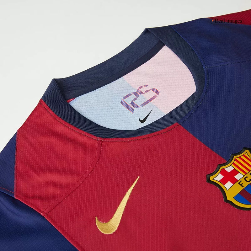 Camisa Barcelona 125th Anniversary Home Soccer Jersey 2024/25