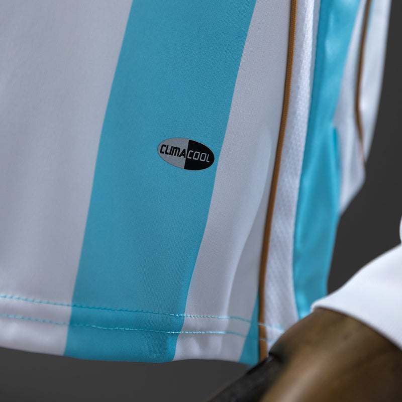 Camisa Seleção Argentina Retro 2006 - Manga Longa - Allteams Imports