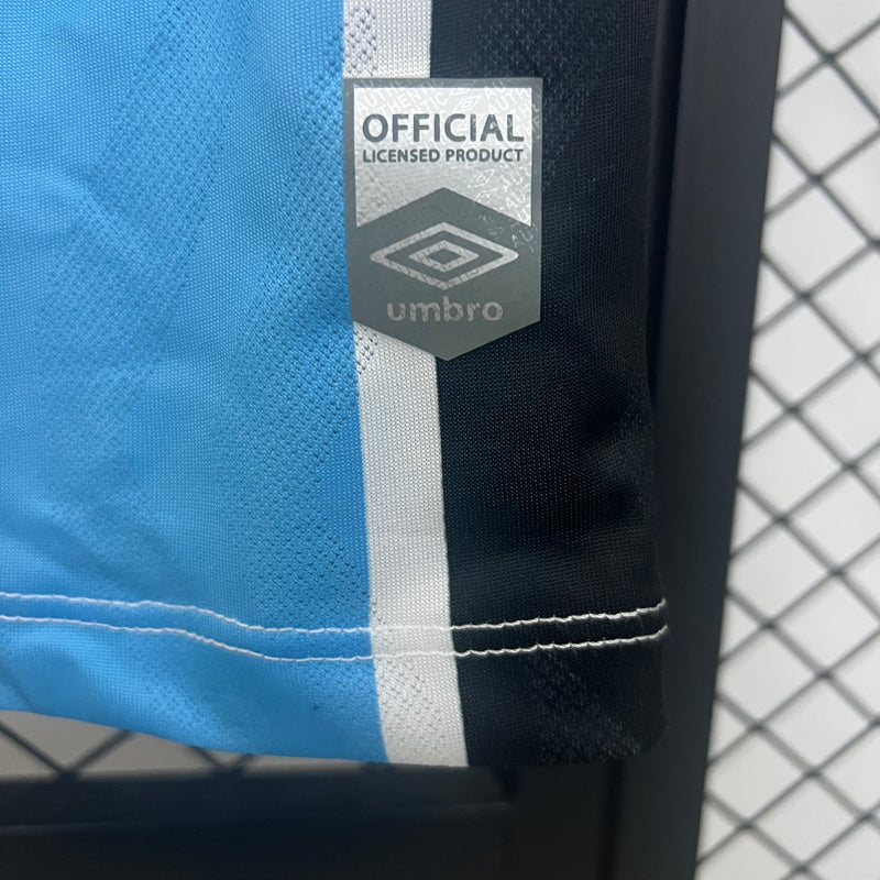 Camisa Masculino Lançamento Grêmio 25/26 + Patrocinador ALFA