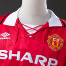 Camisa M. United Retro 1992/94 - Manga Longa - Allteams Imports
