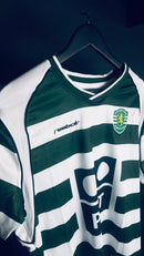 Camisa GG Retrô Sporting 2002 - C. Ronaldo - Primeiro Time no Profissional