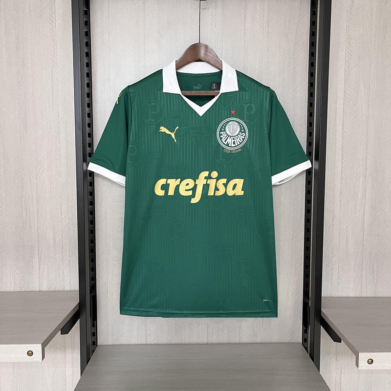 Camisa Palmeiras 24/25 + Pacth Campeão Brasileiro (Masculino)