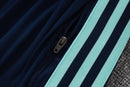 Conjunto de Treino de Inverno Alemanha 2026/27 Verde-Claro e Azul-Marinho