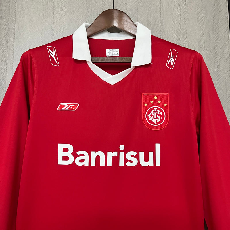 Camisa Retro Manga Longa Internacional 2006
