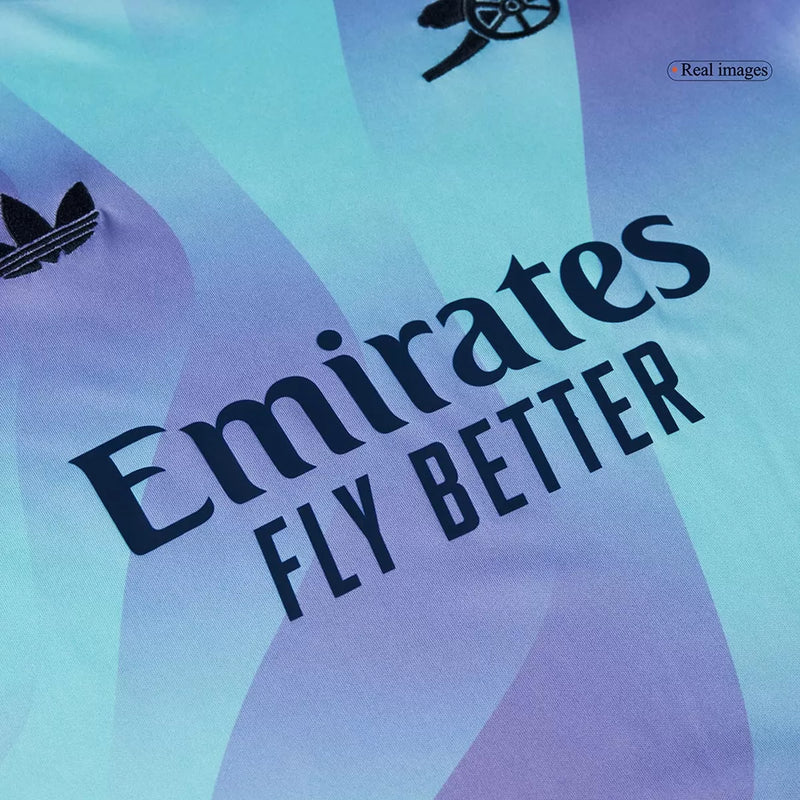 Kid's Arsenal Third Away Jersey Kit(Jersey+Shorts) 2024/25
