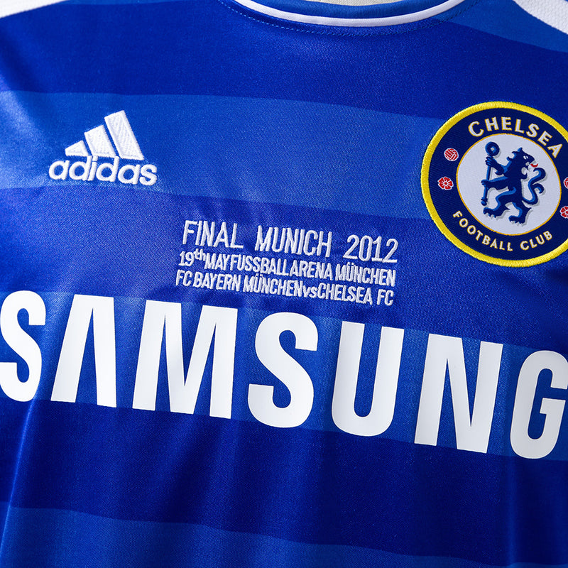 Camisa Chelsea Retro 2012 (Final Champions) - Manga Longa - Allteams Imports