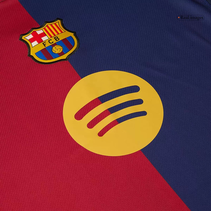 Camisa Barcelona Soccer Jersey 2024/25 Spotify Logo Without