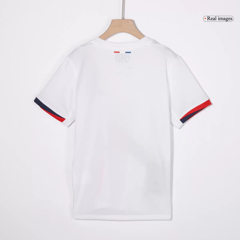 Kit Infantil PSG Away (Camisa + Shorts) 2024/25