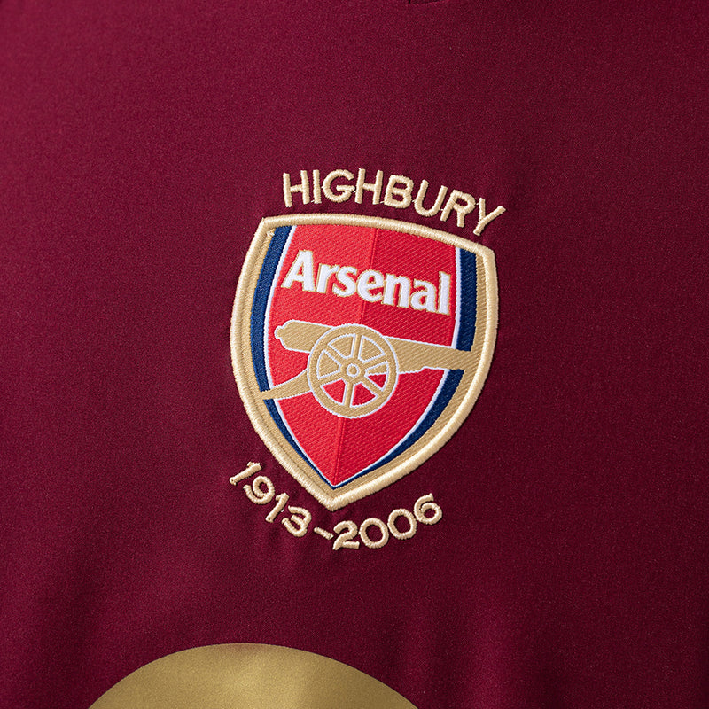 Camisa Arsenal Retro 2005- Manga Longa - Allteams Imports