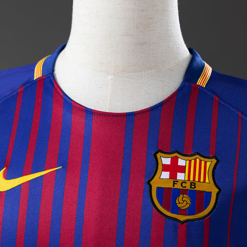 Camisa Barcelona 2017/18 - Manga Longa - Allteams Imports