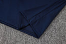 Conjunto de Treino de Inverno França 2026/27 Branco e Azul-Marinho