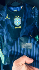 Camisa Azul Seleção Brasileira - Copa do Mundo 2026 Masculina - PRONTA ENTREGA