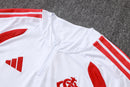 Conjunto de Treino de Inverno Internacional 2026/27 Branco e Vermelho