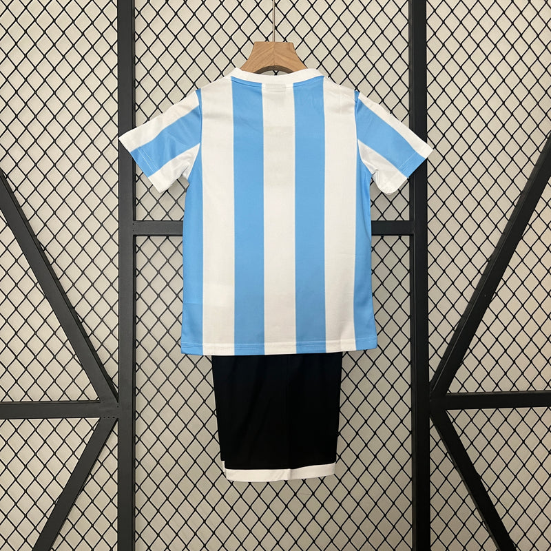 Kit Infantil Seleção Argentina 1986