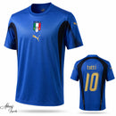 Camisa Retro Seleção Itália 2006 - TOTTI Personalizada