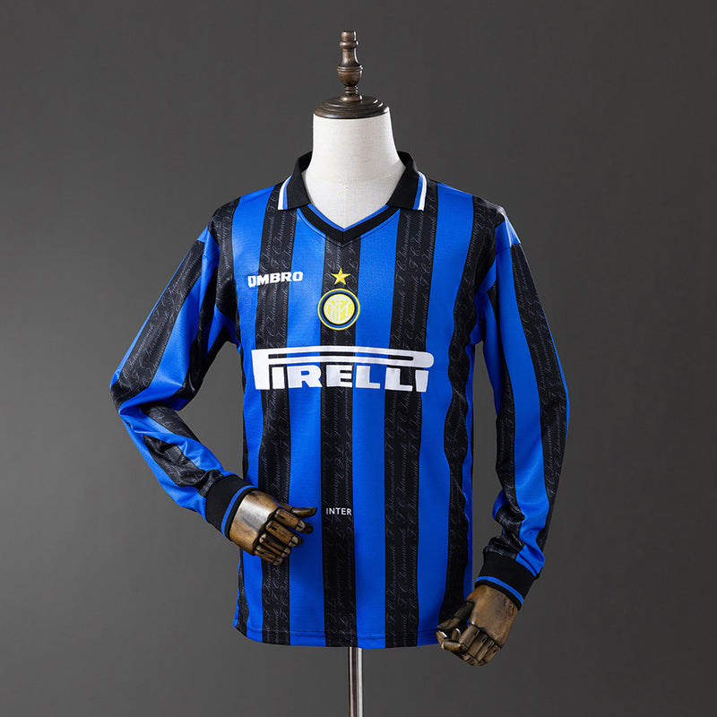Camisa Retro Inter de Milão 1997/98 - Manga Longa - Allteams Imports