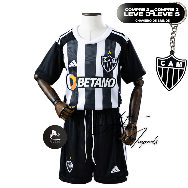 Kit Infantil Torcedor Atlético Mineiro 24/25
