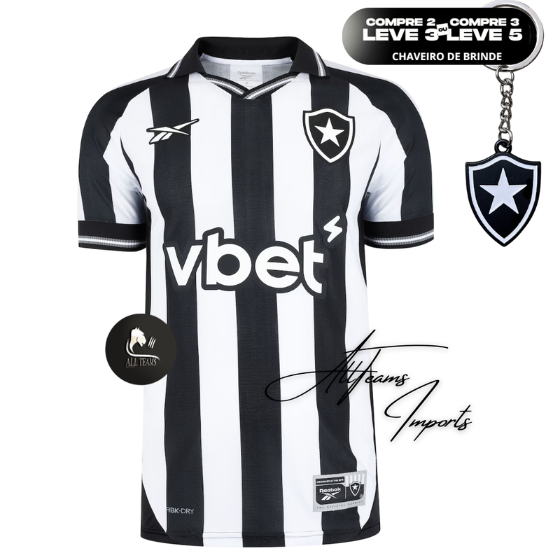 Camisa Botafogo 25/26 Torcedor (Masculina) - Allteams Imports