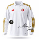Camisa Branca Manga Longa internacional 26/27 - Allteams Imports