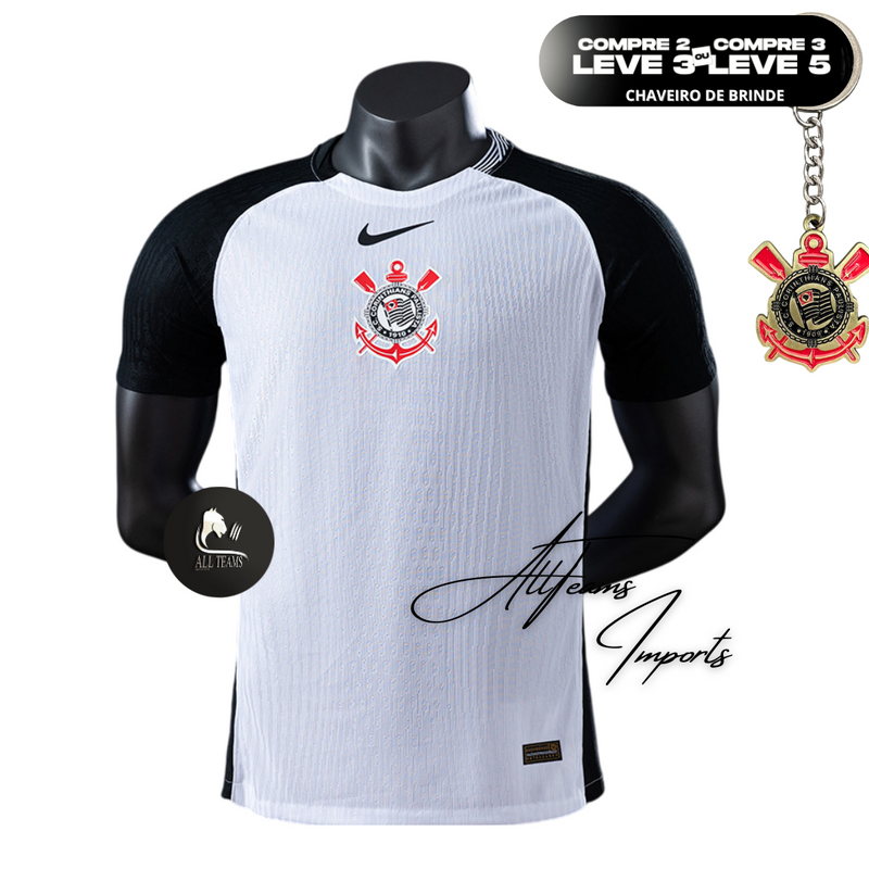 Camisa Corinthians Jogador Autentic 25/26 (Masculino) - Allteams Imports