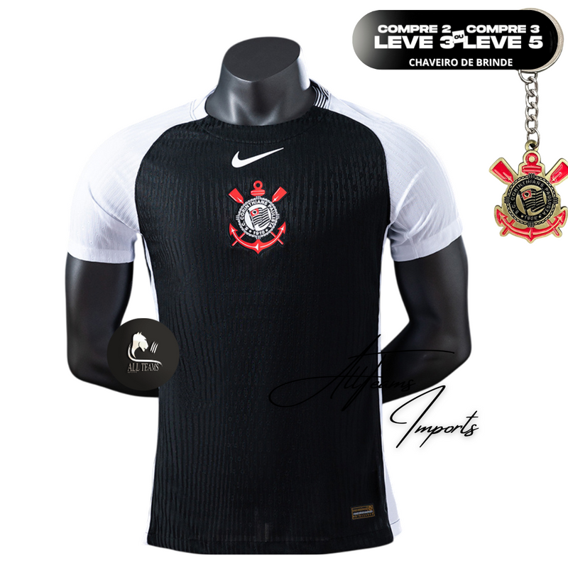 Camisa II Corinthians Jogador Autentic 25/26 (Masculino) - Allteams Imports
