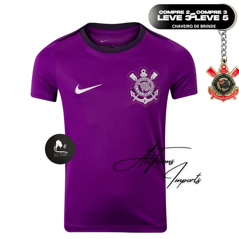 Camisa Corinthians Treino 25/26 (Masculino) Torcedor - Allteams Imports