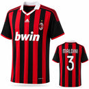 Camisa Retrô AC Milan 2008/09 Maldini Personalizada Listrada