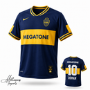Camisa Retrô Boca Juniors 2007 Titular Riquelme 10