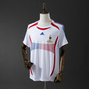Camisa Retrô Seleção França 2006 Branca Zidane 10