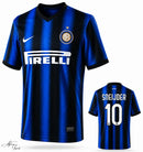 Camisa Retrô Inter de Milão 2010/11 Titular Sneijder 10 Personalizada