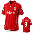 Camisa Retrô Liverpool 2007/08 Titular Fernando Torres 9 Personalizada
