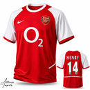 Camisa Arsenal I Retrô 03/04 Home Henry 14 Premium | Allteams Imports