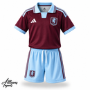 Kit Infantil Aston Villa 2026/27 - TITULAR