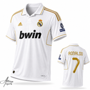 Camisa Retrô Real Madrid 2011/12 Home Cristiano Ronaldo 7 Premium | Allteams Imports