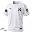 Camisa Santos Branca 2026/2027 Com Patches Libertadores Premium | Allteams Imports