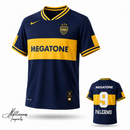Camisa Retrô Boca Juniors 2006/2007 Home Palermo 9 Premium | Allteams Imports